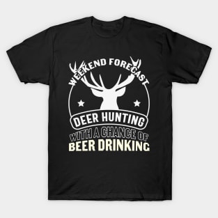 Live Free And Hunt Hard - Big Racks Matter - Funny Deer Buck Hunting T-Shirt
